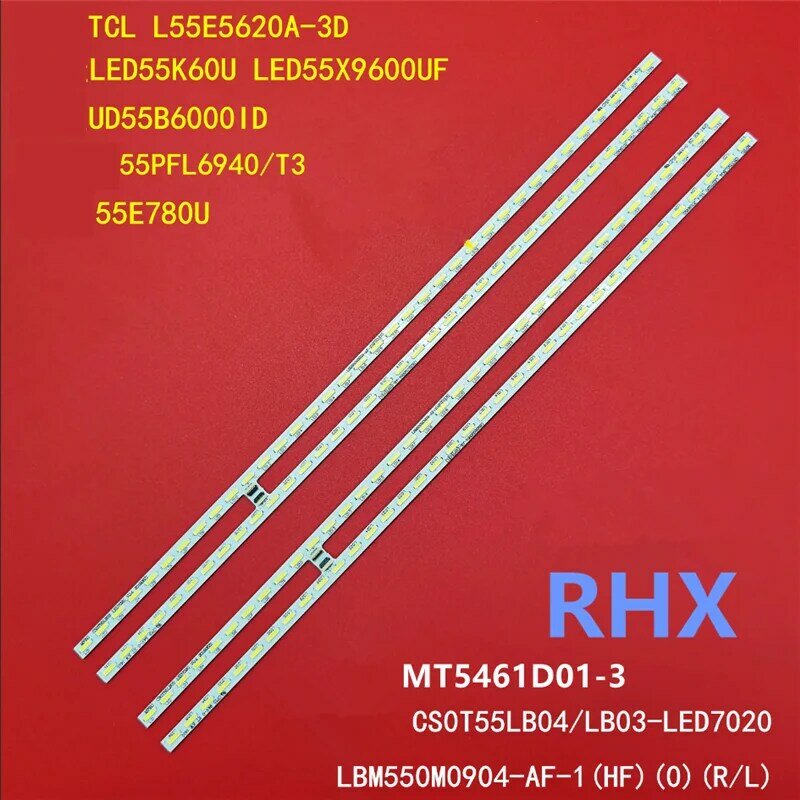Для LE55D9830 L55E5690A-3D светильник strip CS0T55LB04 screen MT5461D01-3 36LED 100% NEW Светодиодный strip подсветки