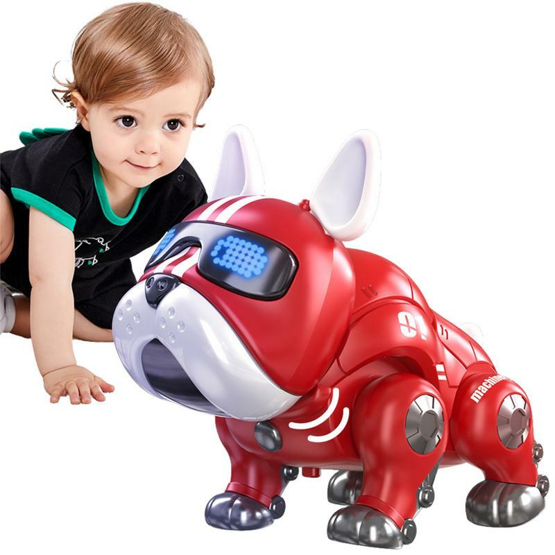 Cane da ballo Robot da ballo interattivo cucciolo con musica Robot da ballo elettronico mobile gratuito per bambini ragazzi e ragazze