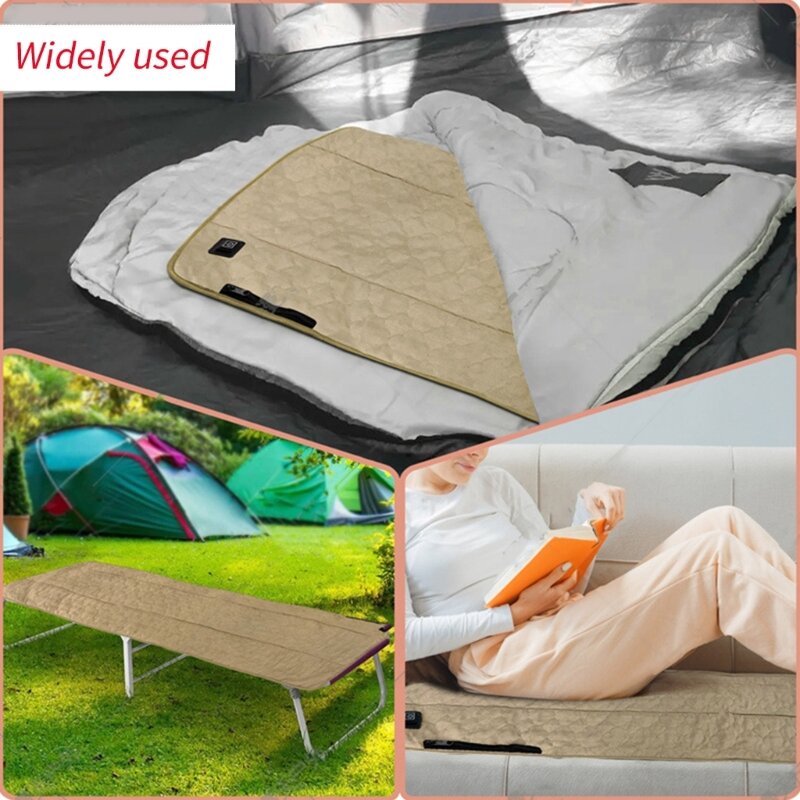 USB Power Support Heating Pad Heated Sleeping Bag Liner for Cold Weather Camping 55KD