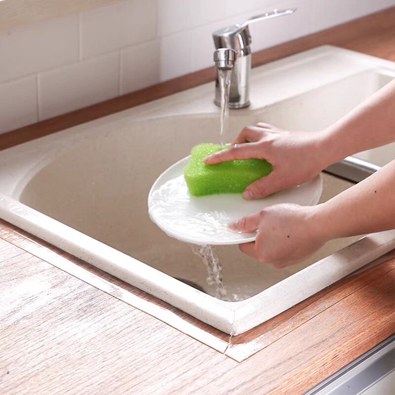 Cucina bagno doccia impermeabile nastro antimuffa lavello bagno striscia di tenuta nastro autoadesivo nastro adesivo impermeabile Nano