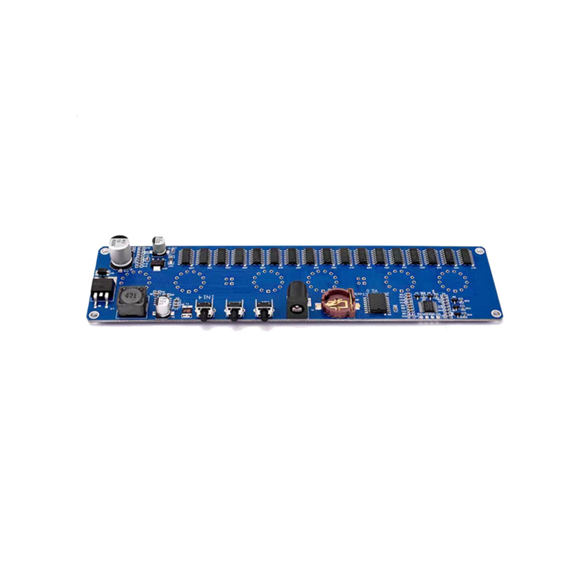 Micro-USB 12V Kit elettronico fai da te IN14 Nixie Tube Digital LED Clock Gift Circuit Board Kit PCBA No Tubes
