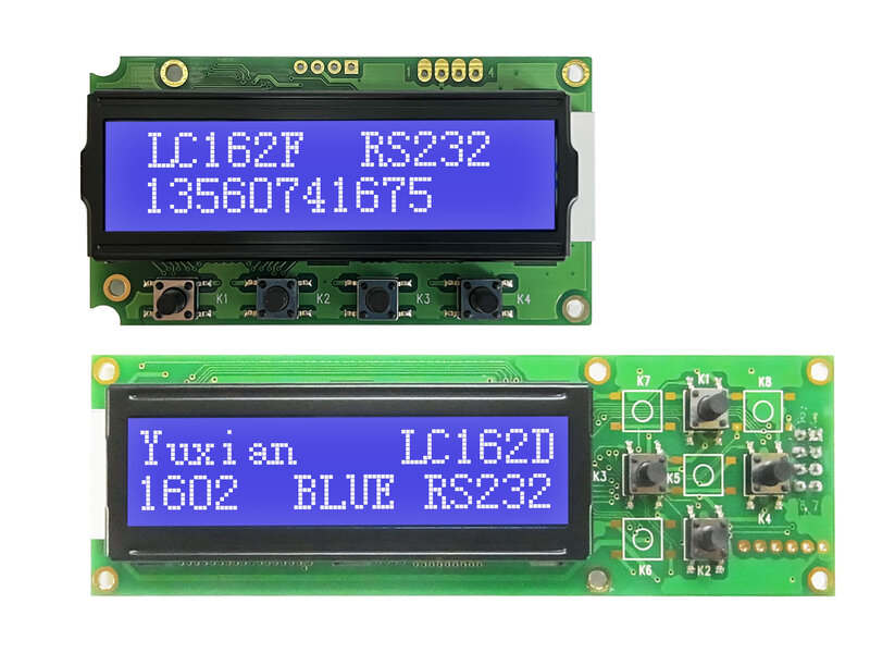 RS232 1602 16X2 Màn Hình Hiển Thị LCD Module LC162D Hay LC162F