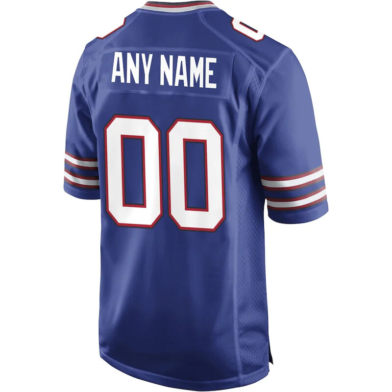 Cheap Embroidered Buffalo American Football Jersey Name No. 17 Josh Allen 14 Stefon Diggs Sports Shirts
