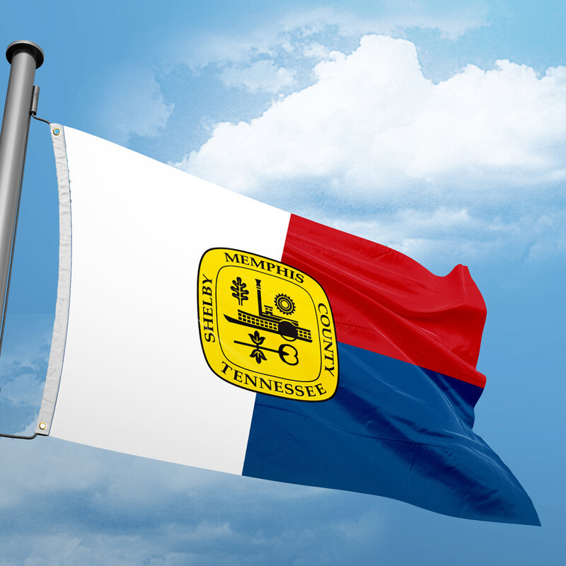 Флаг Теннесси Мемфис, 3*5 футов, 90*150 см, флаги США, флаги города, логотип на заказ, баннеры из полиэстера, устойчивые к УФ-излучению
