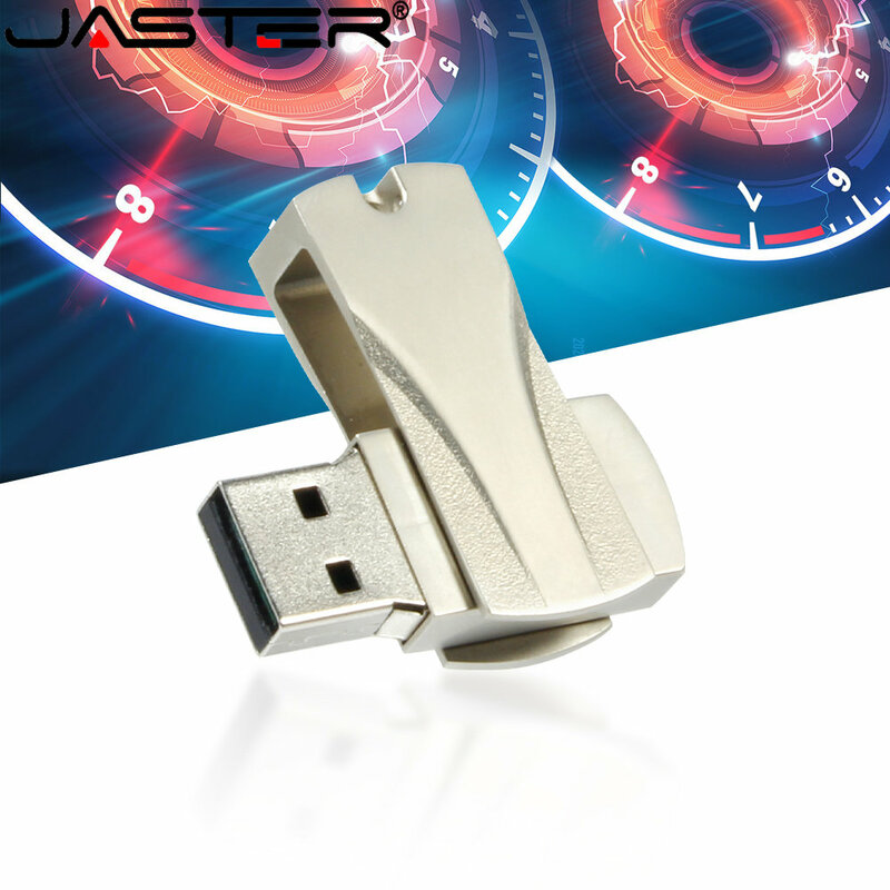 Nieuwe Metalen Flash Drive 64Gb Pen Drives 32Gb Real Capaciteit U Disk 8Gb Gratis Logo Usb 2.0 16Gb Geschenken Sleutelhanger Memory Stick
