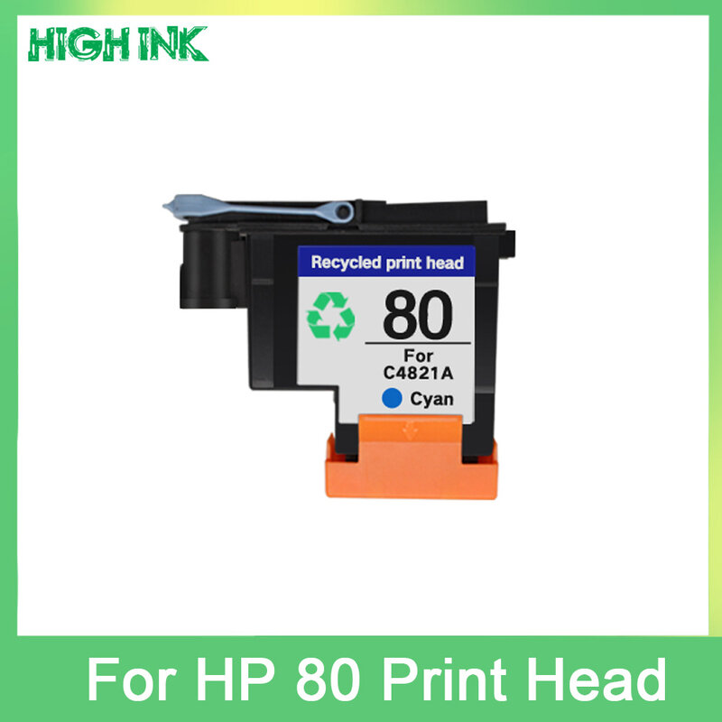 Cabeça de impressão compatível c4820a c4821a c4822a c4823a para hp 80 designjet 1000 1050c 1055 cartucho de tinta cabeça de impressão para hp 80 cartucho