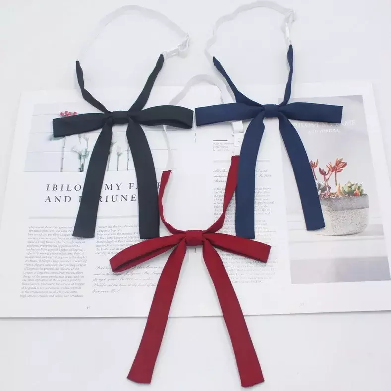 JK Bowtie Casual Bow tie For Women Uniform Collar Butterf Bowknot Adult Check Bow Ties Cravats Girls Bowties