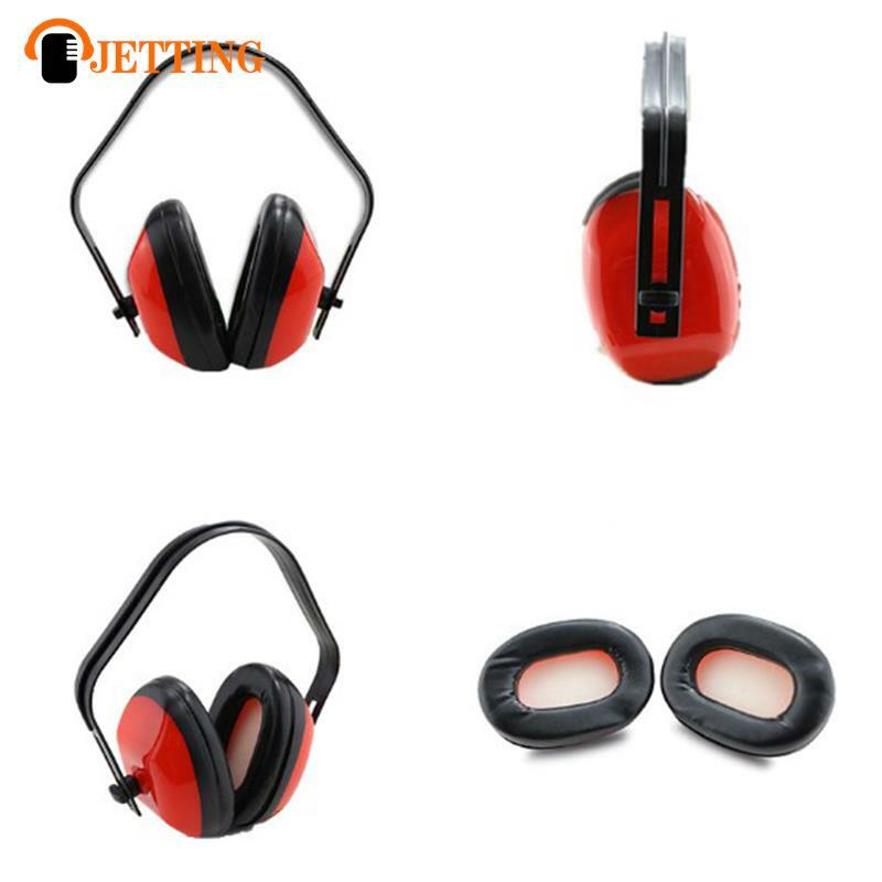 Ear Protector Plastic Anti-shock Headphones Noise Reduction Soundproof Earmuffs Hunting Yellow Hearing Protection