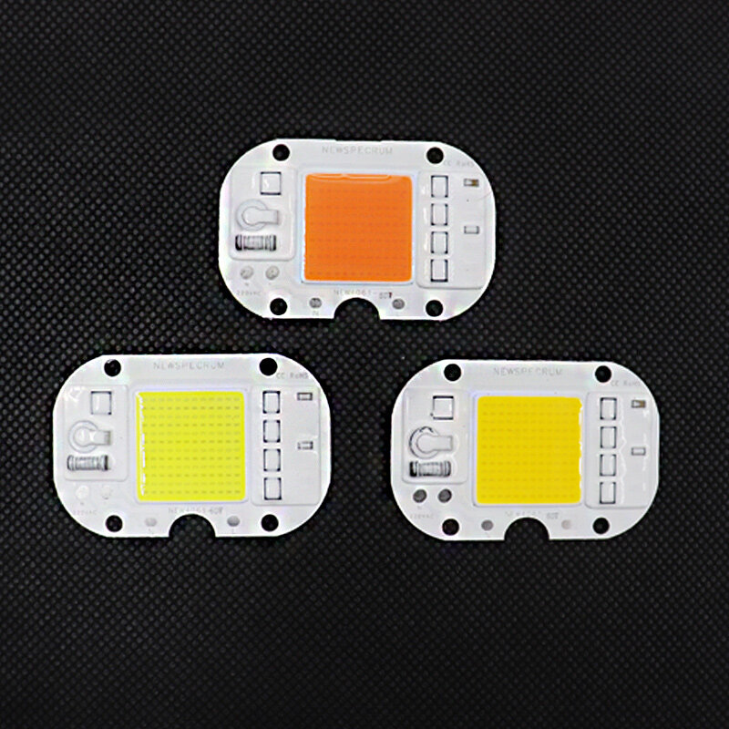 투광 조명용 LED 모듈, DIY 낚시 램프, 220V 칩, 50W, 두 종류의 용접 방법, UV 395nm, 3000K, 4000K, 6000K