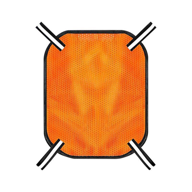 オレンジ色の安全パネル,反射ストリップ,ハンティング,アウトドア,通気性メッシュパネル,パッケージ