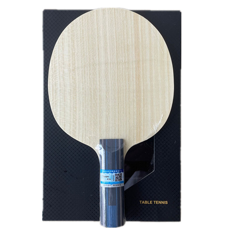 Stuor nuovo arriva Fan BLUE Carbon Fiber Outer Ping Pong Blade racchetta da Ping Pong Fast High Elastic FL ST CS regali gratuiti