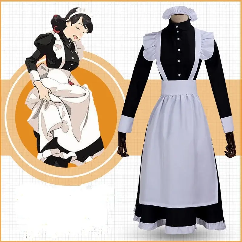 maid outfit Men Wear Cosplay Cute Japanese lolita dress Anime Loli Black Kawaii Gothic