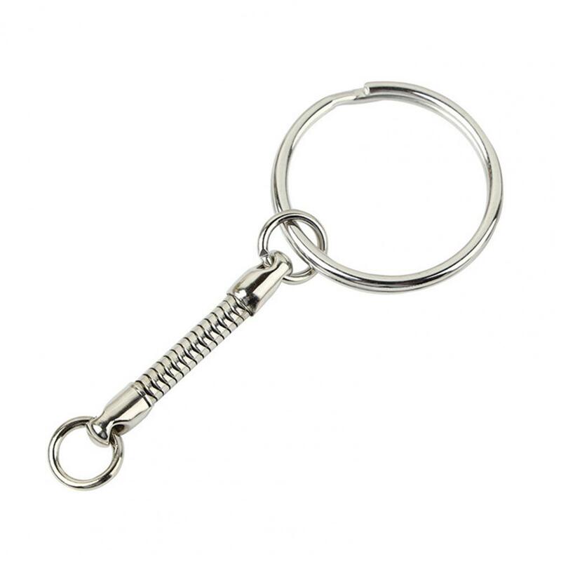 Key Chain Reusable DIY Key Pendant Anti-lost U Disk Hanging Chain Key Ring USB Flash Drive Hanging Chain Mini Keychain