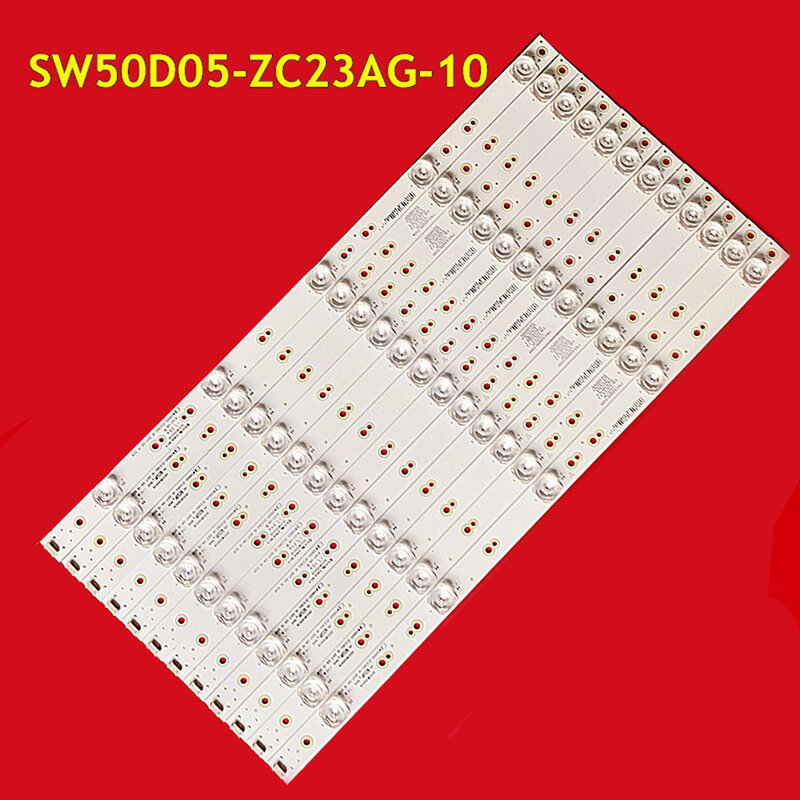 Bande de rétroéclairage LED TV pour SW50D05-ZC23AG-10 50H7 303SW500036