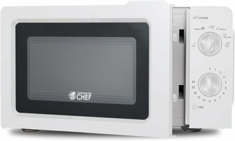 Микроволновая печь 0,6 кубических футов с 6 уровнями мощности, маленькая микроволновая печь с таймером и встроенным таймером на 30 минут