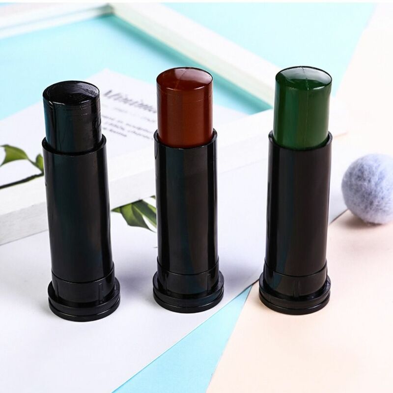 Easy to Color Field Camouflage Oil Military Camping Camouflage Cream Disguised Paint Oil Tube Stick Eye Black Stick for Sports