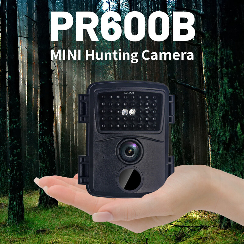 Mini กล้องล่าสัตว์กลางคืนอินฟราเรดกล้องทหารพราน Trigger ลูกเสือสัตว์ป่าเซ็นเซอร์ตรวจจับการเคลื่อนไหวกันน้ำ Night กลางแจ้งกีฬา Cam