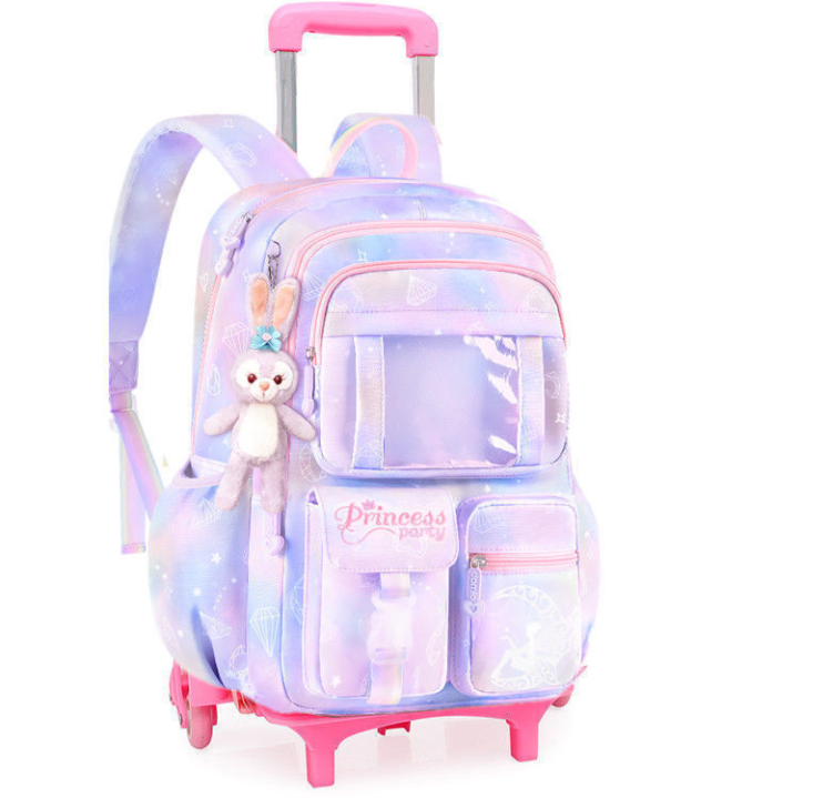 School Rolling backpack Bags school wheeled backpack for girls  kids School trolley bag for girls school bag wheels for girls