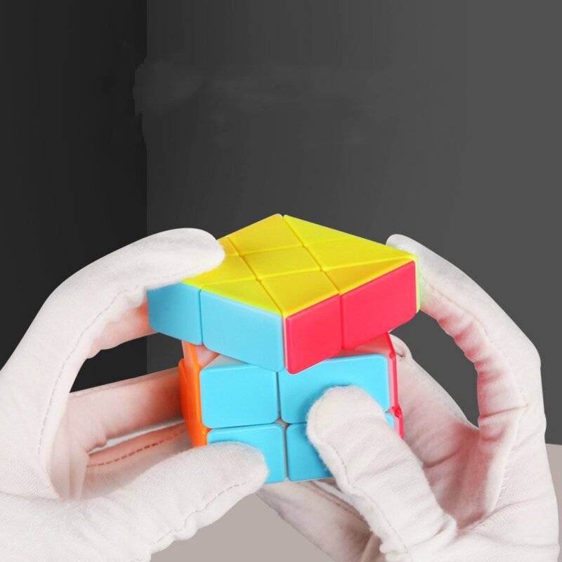 Shengshou 3x3 Fenghuolun/Yileng 매직 큐브, Sengso 3x3 퍼즐 트위스트 큐브, 어린이용 교육 큐브