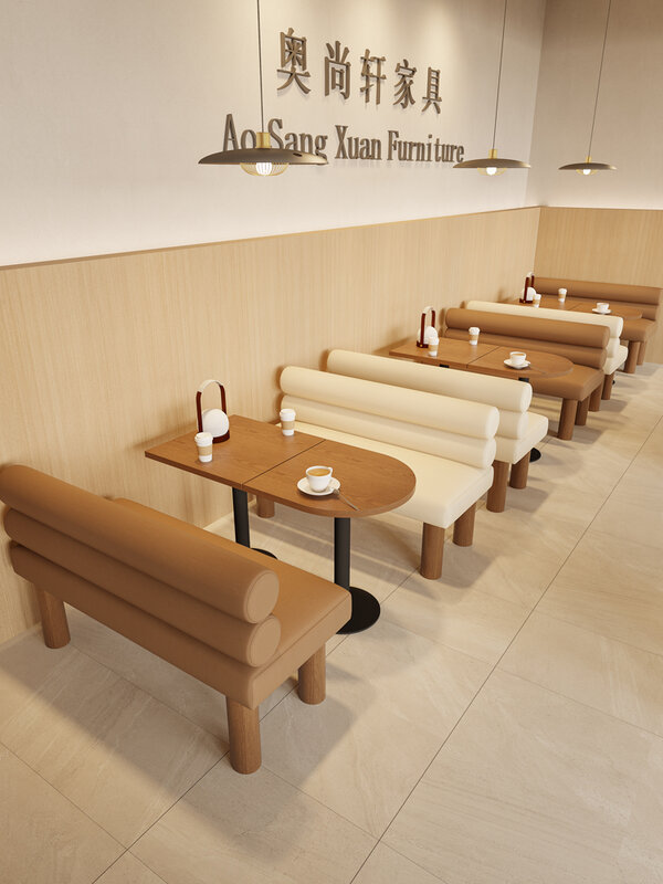 เก้าอี้และโต๊ะในร้านชานมโซฟาที่นั่งเก้าอี้รับประทานอาหารธุรกิจร้านกาแฟ