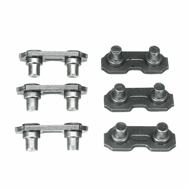 6pcs 3/8 0.063 Chainsaw Chain Joiner Link For Joining Chainsaw Parts Accessories  Chainsaw Parts And Accessories