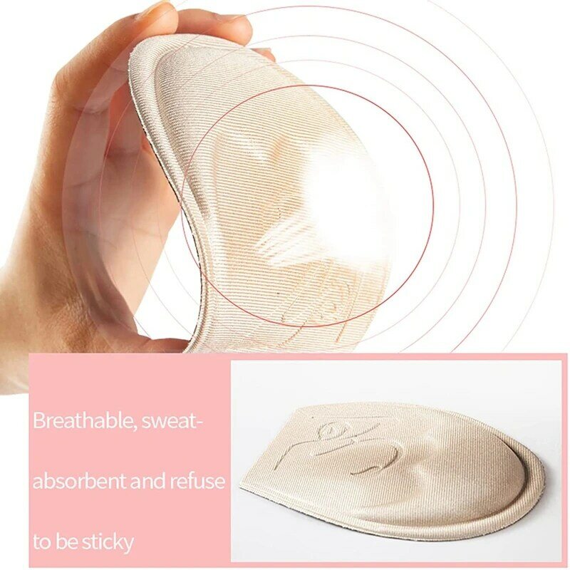 Forefoot Pad for Women High Heels Half Insole Toe Plug Reduce Shoe Size Anti-Slip Anti-Pain Pads Pain Relief Insoles for Shoes