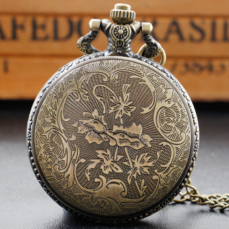 Reloj de bolsillo de cuarzo con diseño de bandera nacional Vintage para hombre, colgante Steampunk para hombre, el mejor regalo de colección de arte