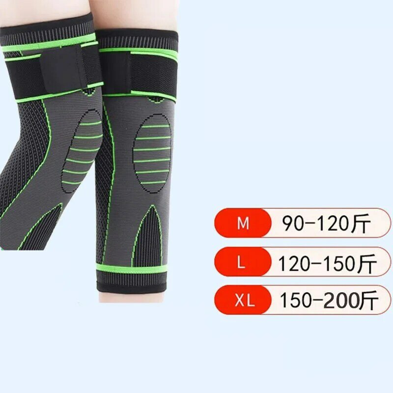 2pcs/set Tie Straps Anti Slip Compression Knee Support Pad Knee Cold Protection Joint Sport Sleeve Protector Elastic Knee Pad