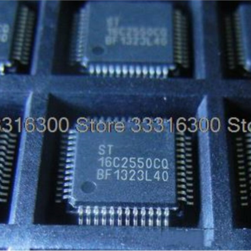 10PCS New ST16C2550CQ   QFP48  Microcontroller chip IC