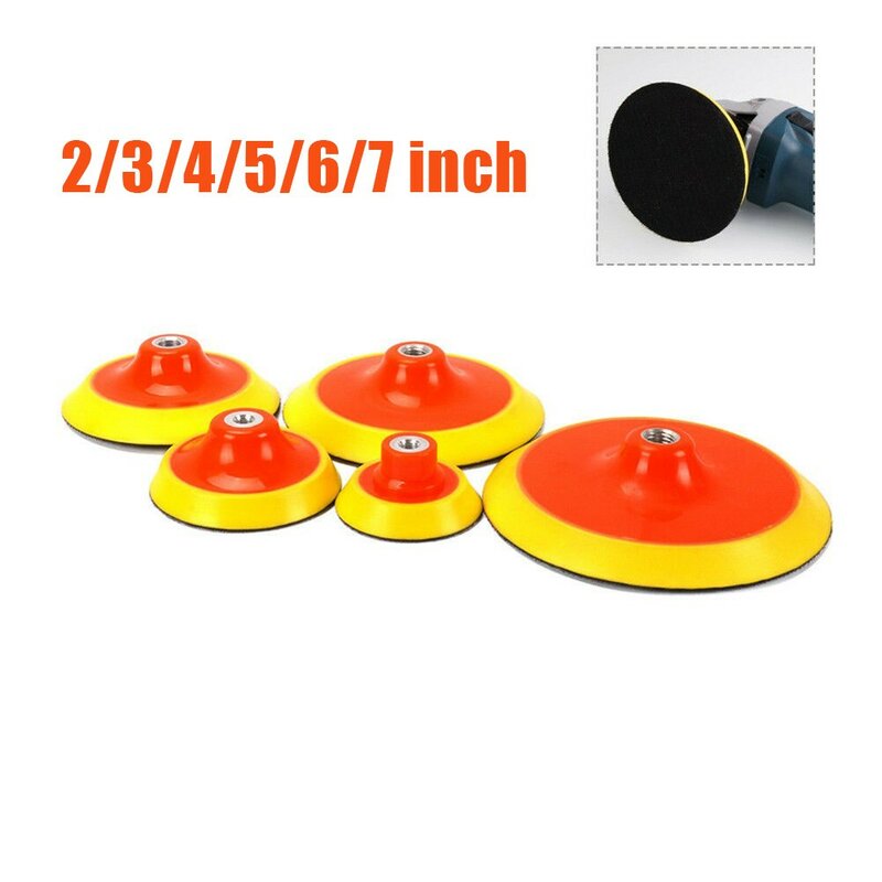 Top-quality 2021ER Xmas Gift 2/3/4/5/6/7\\\\\\\\\\\\\\\"Backer Auto Backing Body Buffing Car For Pad Plate 1Pc Polishing Parts
