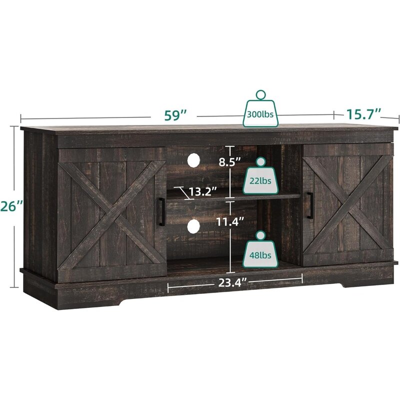 Dark rust oak wine cabinet for household 26 inch high furniture