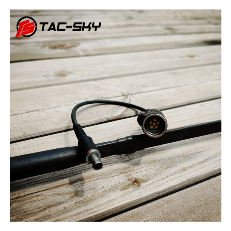 TS TAC-SKY compatibile con cavo adattatore da 6 Pin PRC 148 152 a INVISIO V60