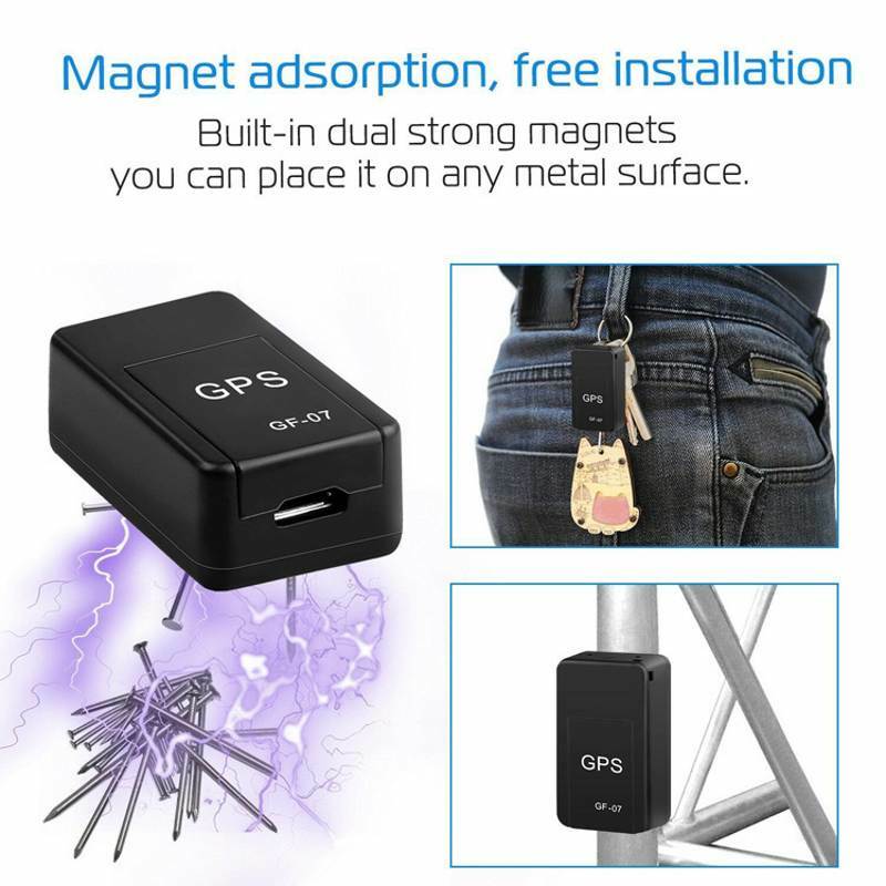 GF-07 GPS Tracker Strong Magnetic Car GPS Locator 350mA Vehicle Car Truck Bike Real Time Positioning Device Anti Theft Locator