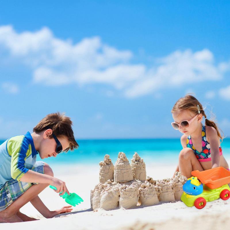 ألعاب رمل الشاطئ للأطفال قلعة رمل ، لعبة فناء خلفي مضحكة للطفل الصغير ، ألعاب حفلات خارجية للحديقة