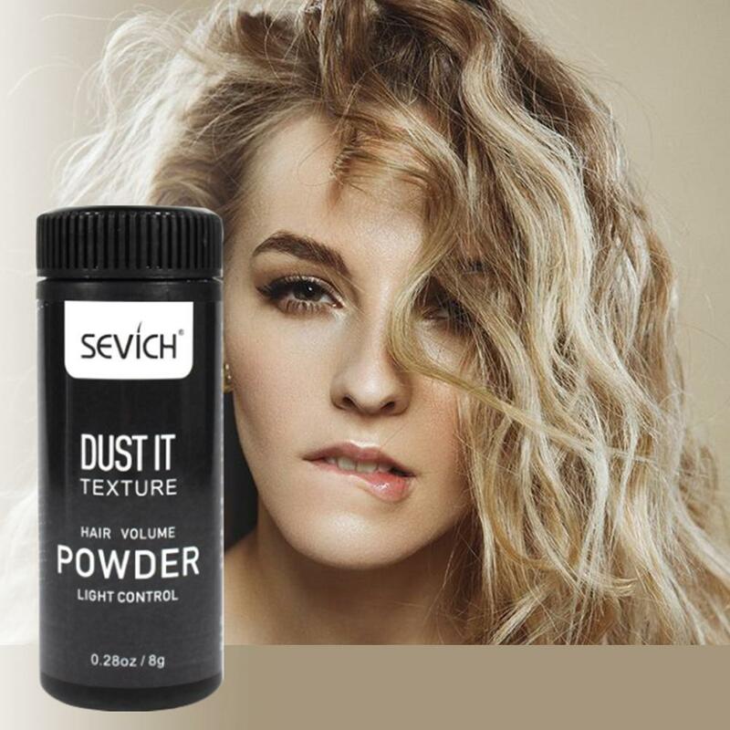 Mattifying Powder Increases Hair Volume Captures Haircut Unisex Modeling Styling Fluffy Hair Powder Absorb Grease