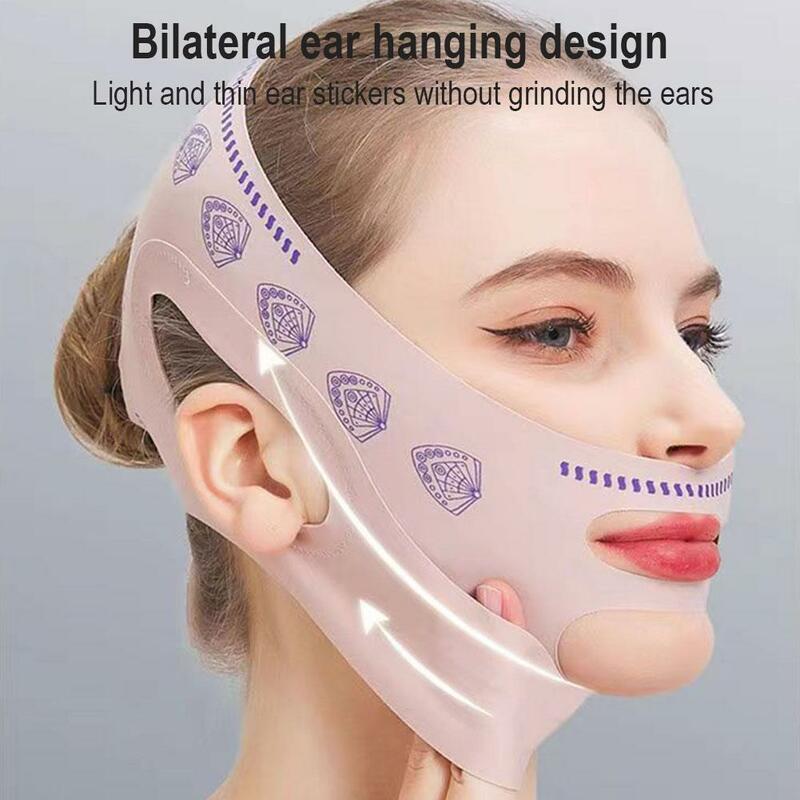 Double-deck Face Slimming Bandage Face Lifting Belt Chin UP Wrinkle Lift Beauty Anti Shaper Face Line Band Cheek Facial V S E7U4