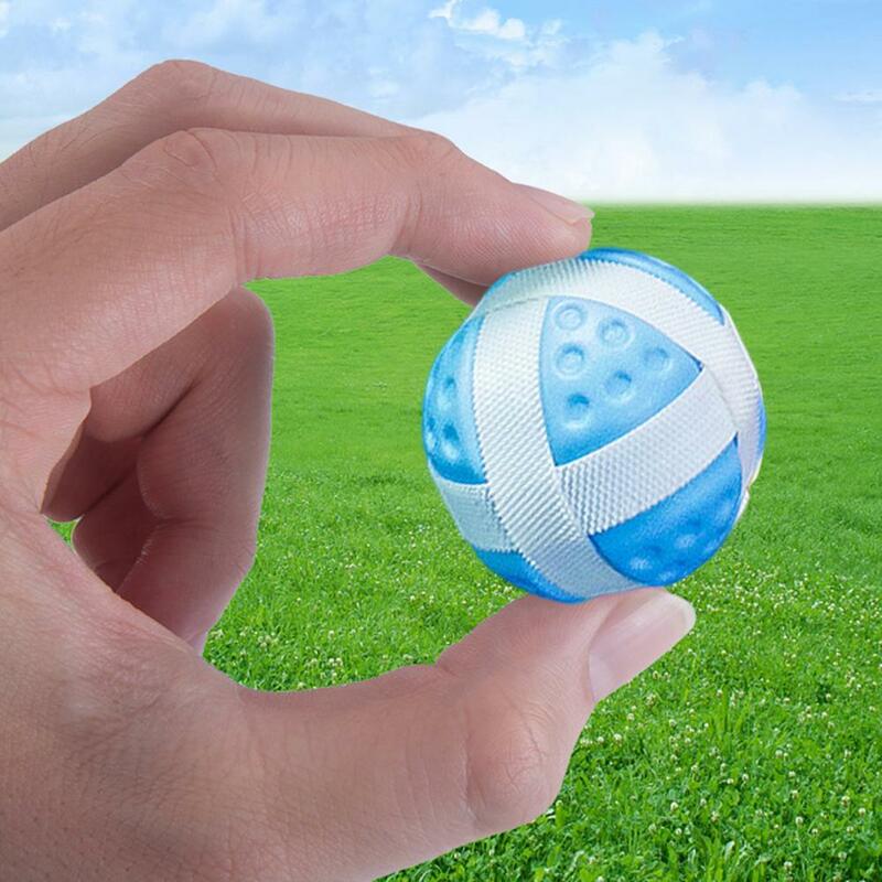 Lepka piłka golfowa 5 szt. Ciekawa, dobrze samoprzylepna przenośna interaktywna tarczowa zasilanie zewnętrzne do rzucania lepkiej piłki