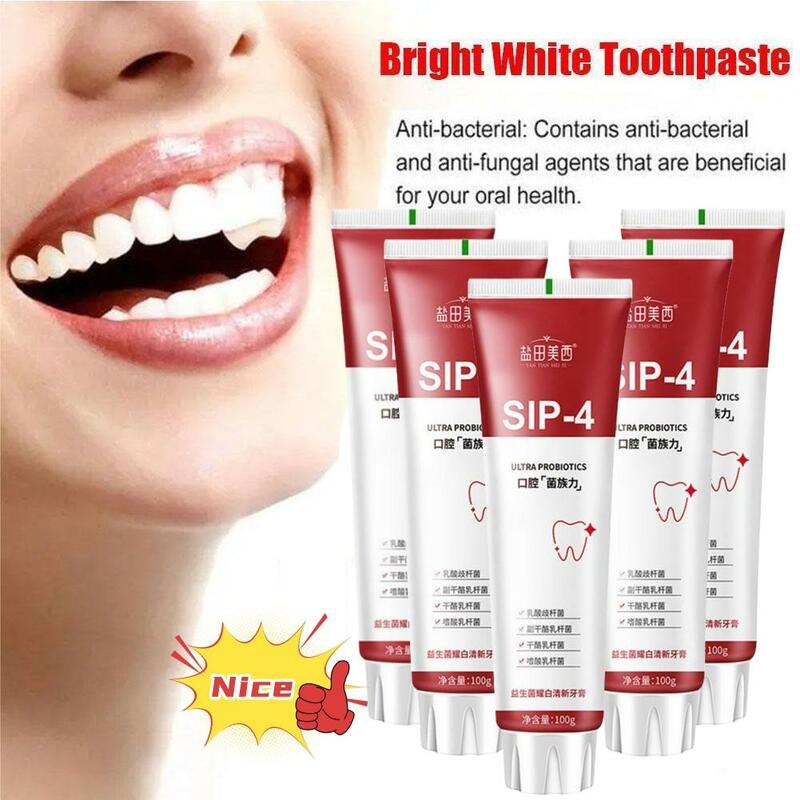5/3/2/1 Stks Probiotische Tandpasta Sp 4 Whitening Tandbederf Reparatie Pasta Tanden Schoner Tandplak Verwijderaar Verse Adem Tandheelkundige Zorg