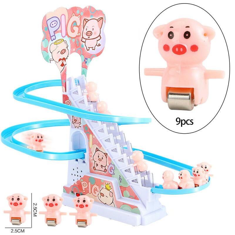 슬라이드 계단 장난감 예비 부품, 전기 트랙 게임 부품, 소년 소녀