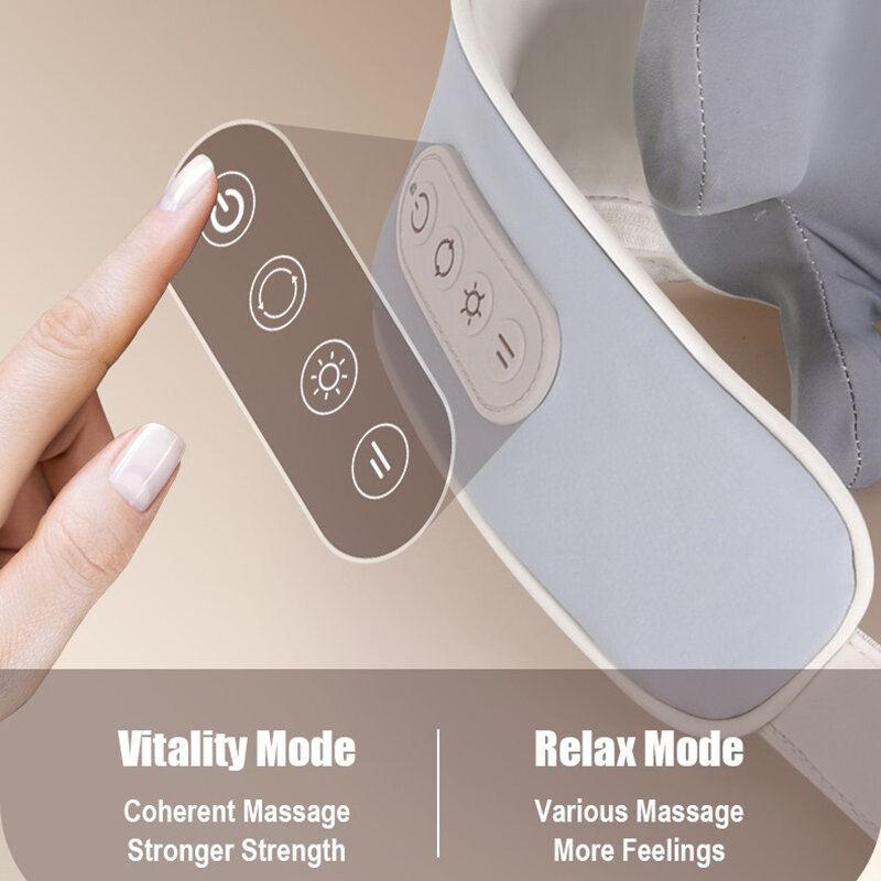 JianYouCare-masajeador eléctrico para cuello, hombros y cuerpo, máquina de masaje de espalda Cervical, chal Shiatsu, alivia la fatiga