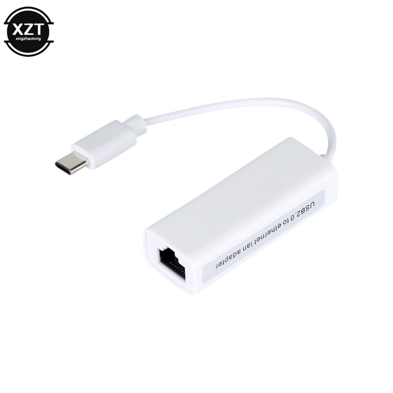 USB Type-C к RJ45 Lan Ethernet адаптер 100 Мбит/с сетевая карта для Macbook Windows проводной Интернет-кабель SR9900