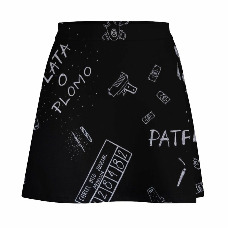 Pablo Escobar Mini Skirt fairy core korean style clothing