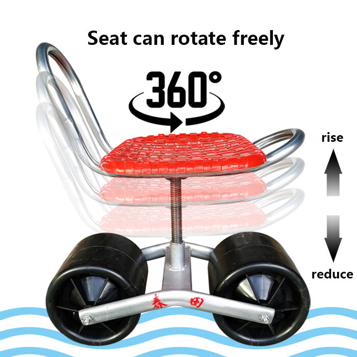 360 stopni obrotowe krzesło rolnicze/ogród rolnictwo szklarnia leniwy stołek narzędzie do zbierania owoców warzyw Carry-on stół warsztatowy