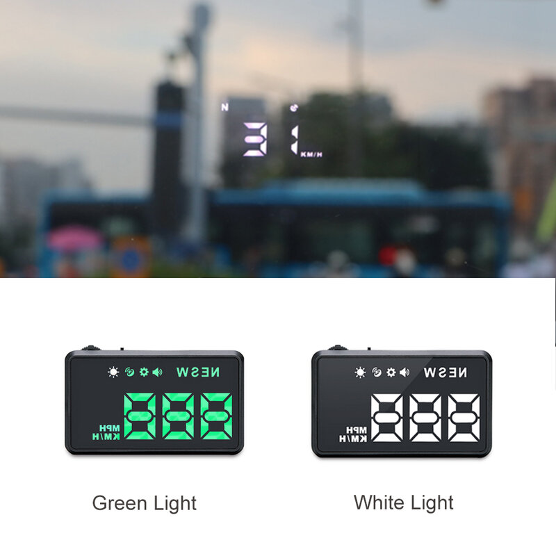 velocimetro digital carro universal GPS velocimetro para autos, H1, HUD, projetor de pára-brisa, Head Up Display para todos os caminhões, ônibus, bússola