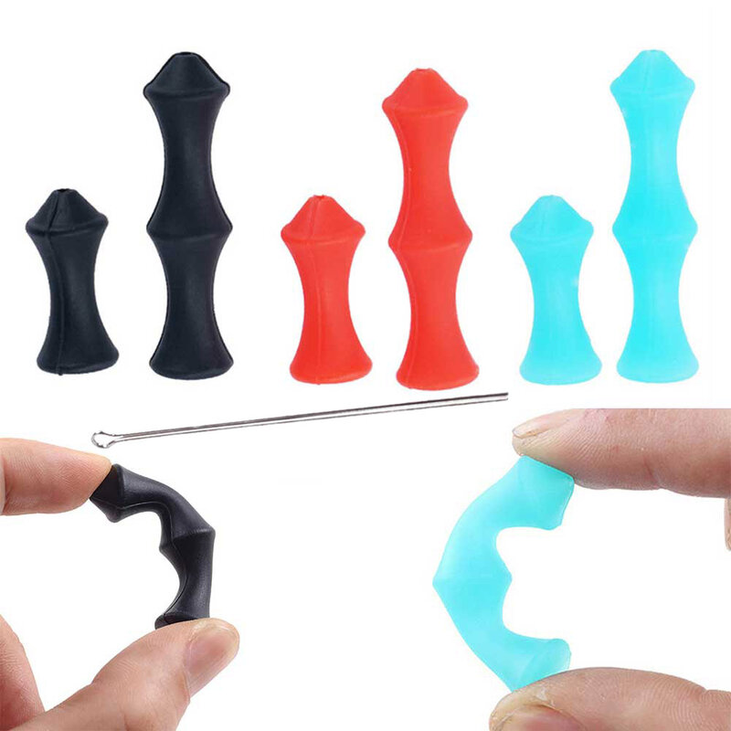 Silicone Finger Guards for Archery Practice, Finger Protector, Hunting Equipment, Acessórios de alta qualidade