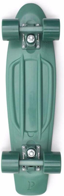 Tabla verde Penny de 22 pulgadas, el monopatín de plástico Original