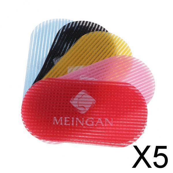 5x5Pairs Colorful Bang Hair Pad Hair Fringe Care Tool Makeup Accessories