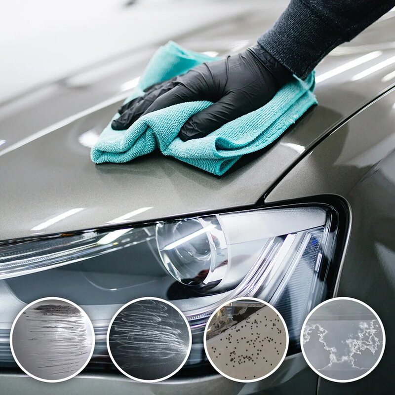 Dissolvant de peinture de polissage de voiture pour l'entretien de la voiture, dissolvant de rayures et de couleurs, réparation des rayures, avertir le corps, composé