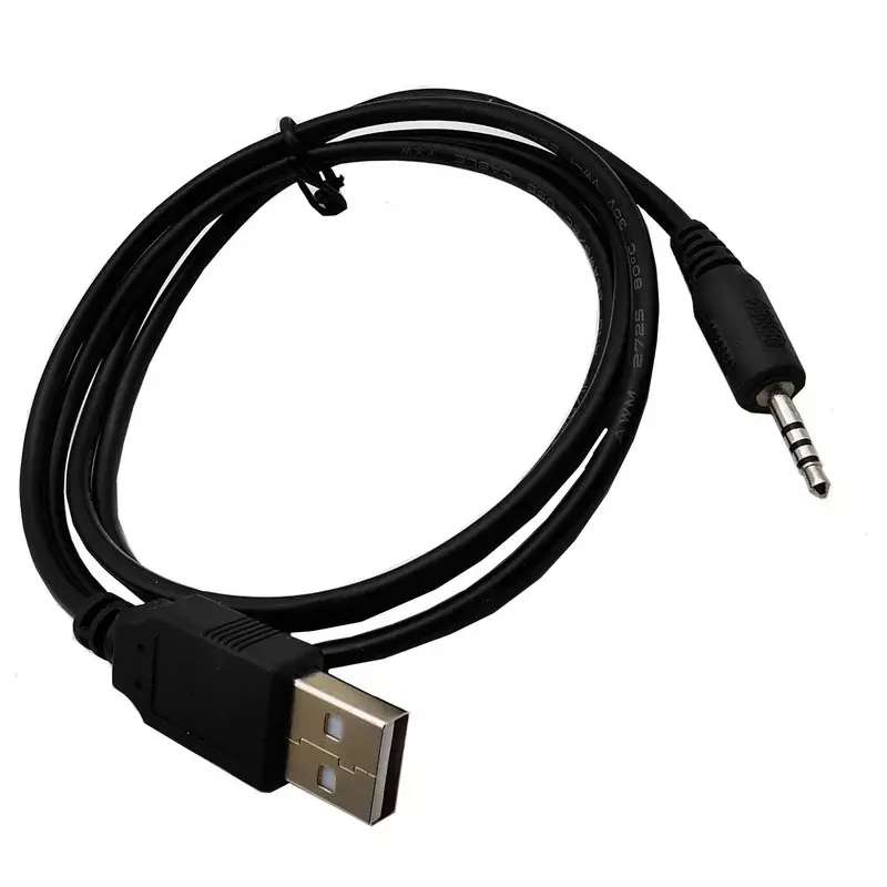 Novo cabo de alimentação do carregador USB para fone de ouvido, fácil de usar, durável, E40BT, E50BT, J56BT, S400BT, S700, CE1789, 2,5mm, 1Pc