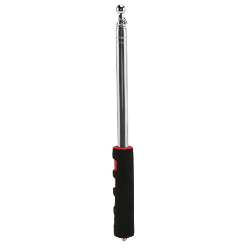 Portátil telescópico Handheld Flag Pole, extensível Windsock Ferramenta, 3X, 2m